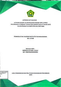 Image of Peningkatan Validasi Data Status Mahasiswa di E-ATAN