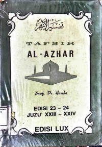 Image of Tafsir Al-Azhar Edisi 23 - 24